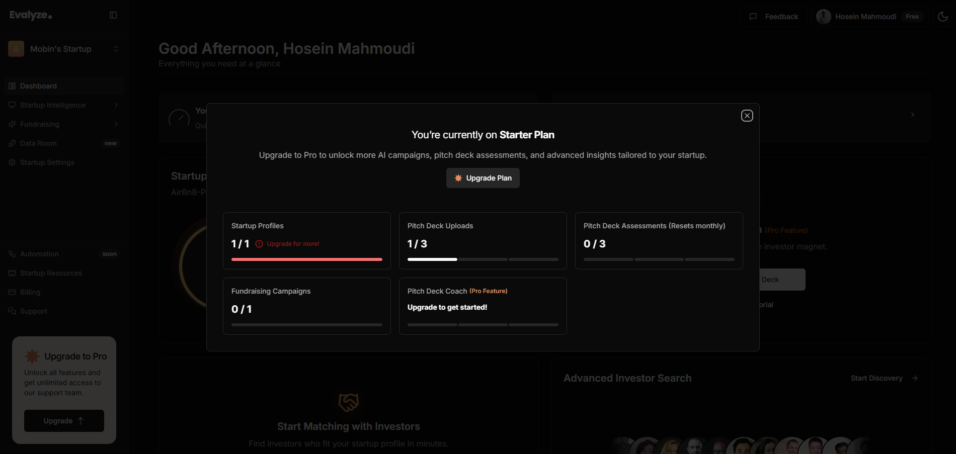 Usage & Analytics screenshot 1