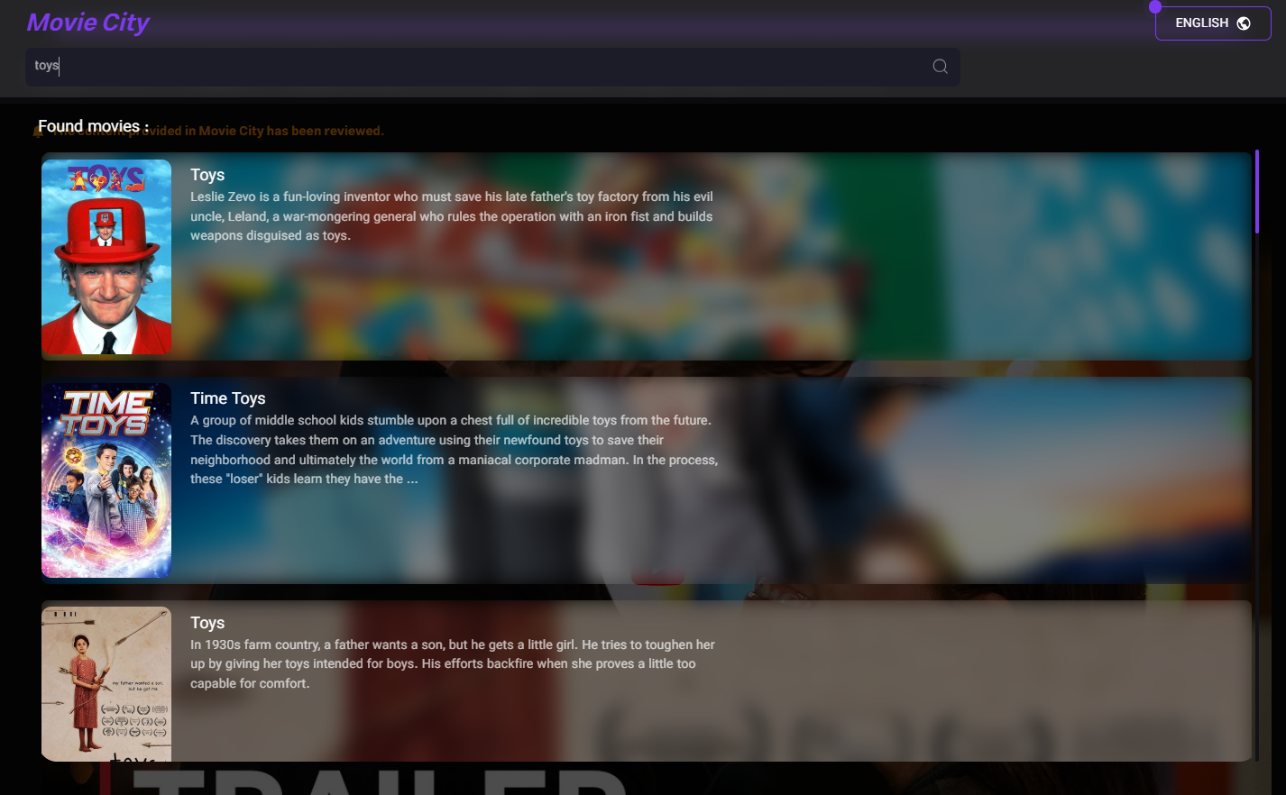 Movie Details & Search screenshot 2