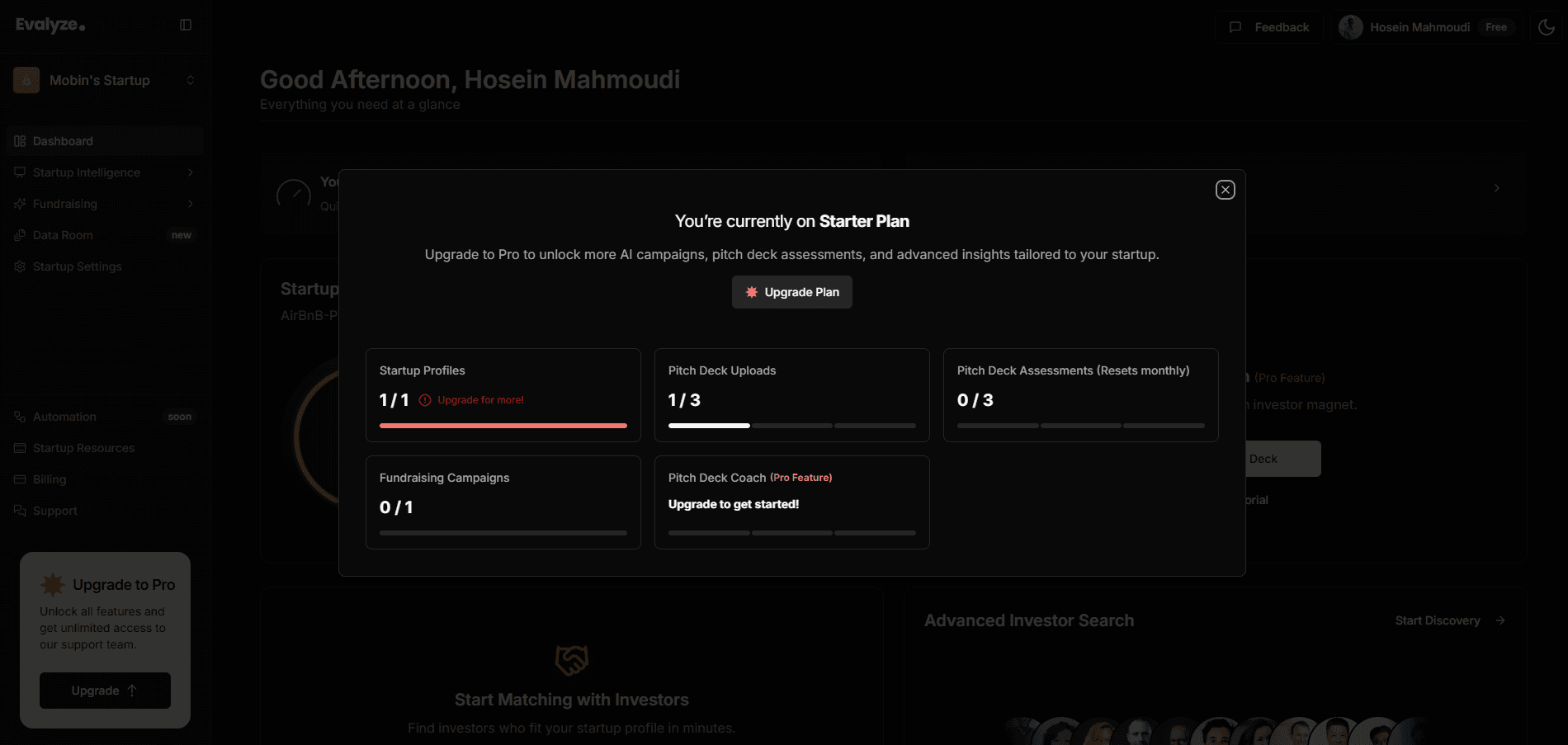 Usage & Analytics screenshot 1