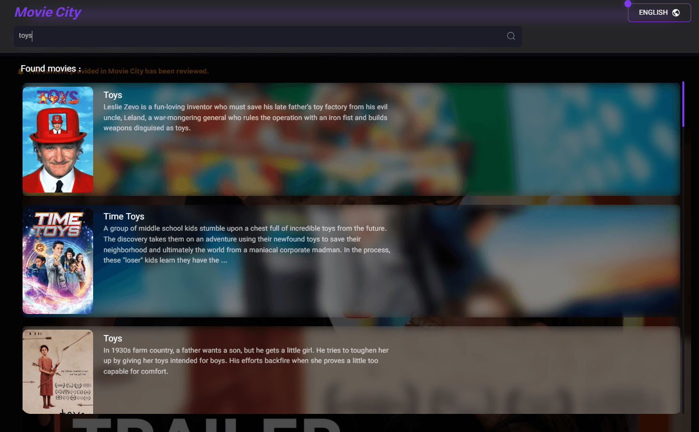 Movie Details & Search screenshot 2