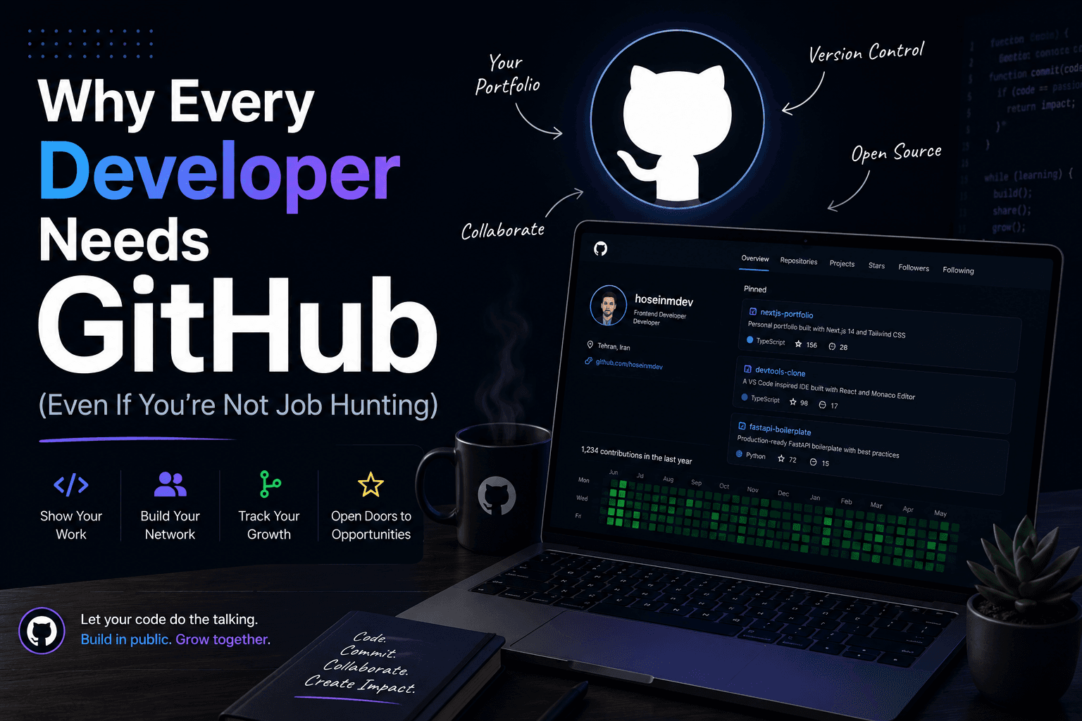 🐙 Why Every Developer Needs GitHub (Even If You’re Not Job Hunting)
